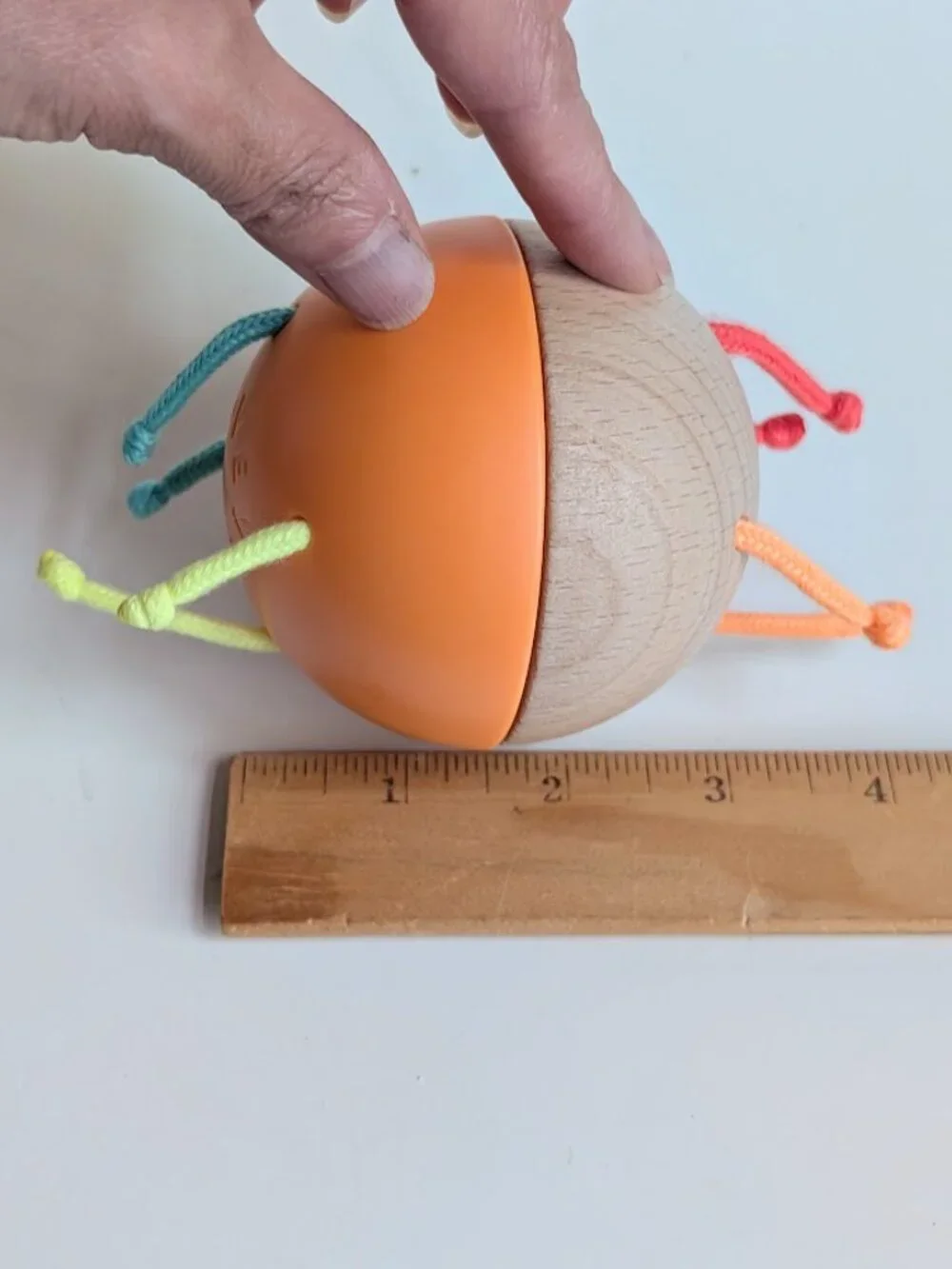 Lovevery Baby Pincer Chime Ball from Explorer Play Kit 9-10M